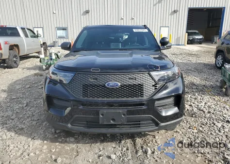 2021 Ford Explorer Police Interceptor from USA, damaged, VIN 1FM5K8ABXMGC00052